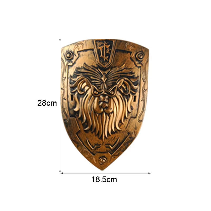 WorldNorse Warrior Rüstung Schild Schwert Maske Waffe