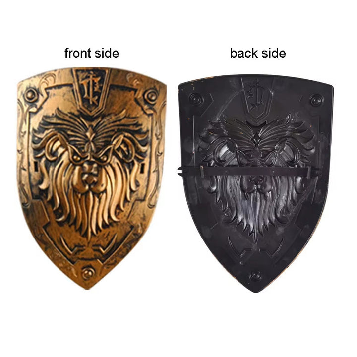 WorldNorse Warrior Rüstung Schild Schwert Maske Waffe
