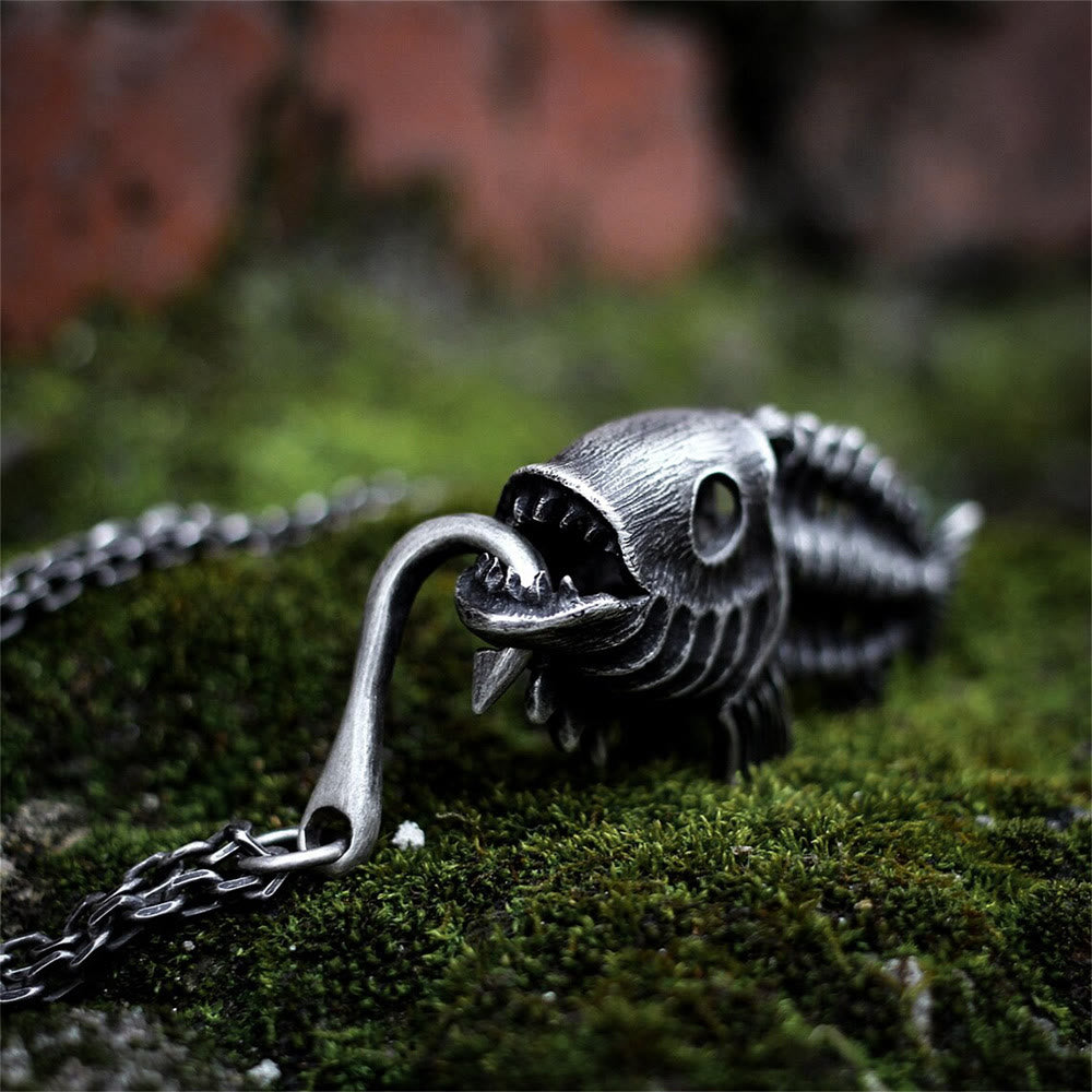 WorldNorse Fischgräten-Hakenhalskette