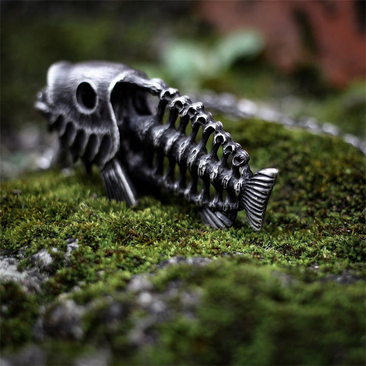 WorldNorse Fischgräten-Hakenhalskette