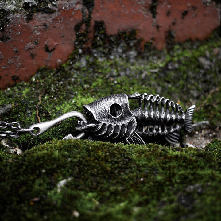 WorldNorse Fischgräten-Hakenhalskette