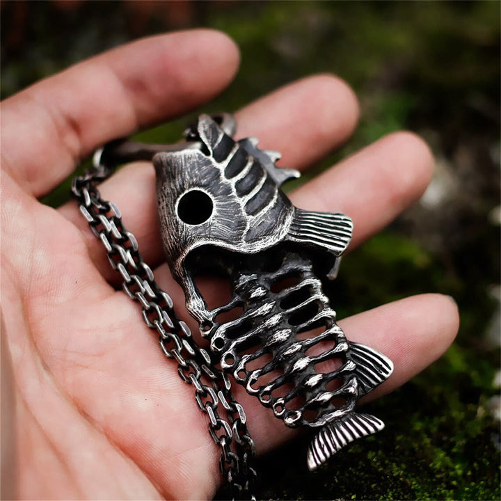 WorldNorse Fischgräten-Hakenhalskette