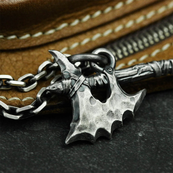 WorldNorse Retro Wikinger Axt Halskette