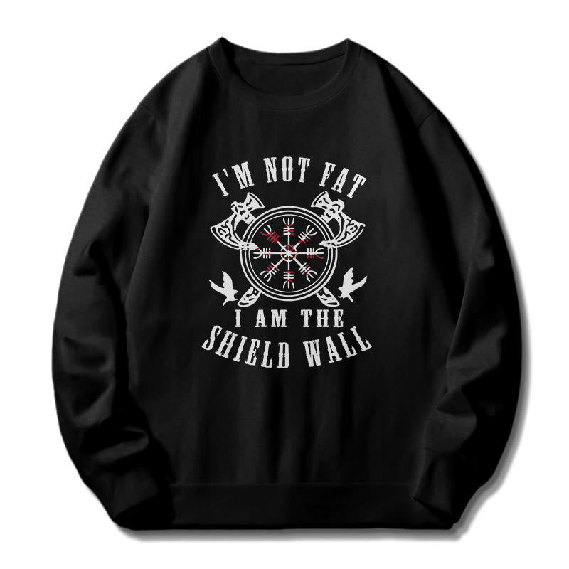 WorldNorse Ich bin der Schildwall Helm der Ehrfurcht Sweatshirt
