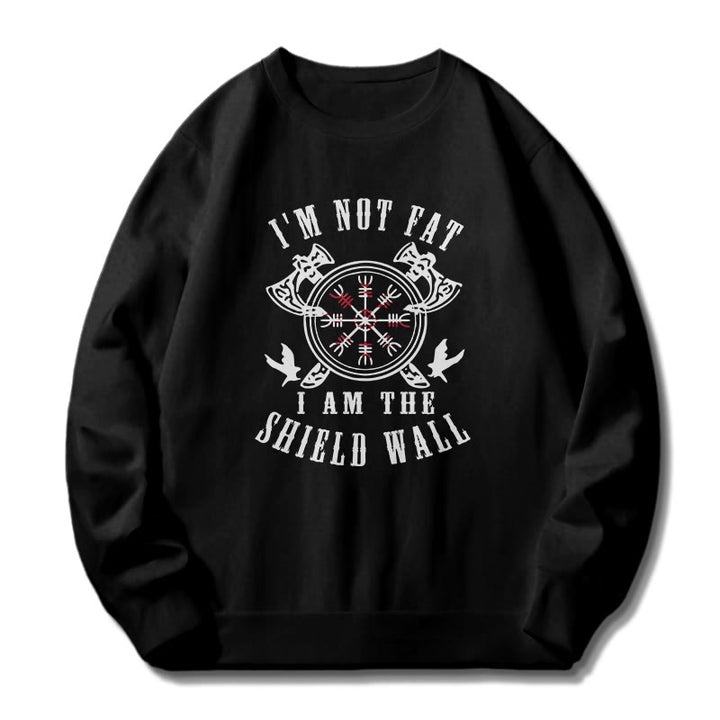 WorldNorse Ich bin der Schildwall Helm der Ehrfurcht Sweatshirt