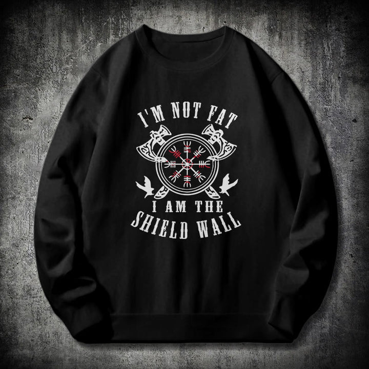 WorldNorse Ich bin der Schildwall Helm der Ehrfurcht Sweatshirt