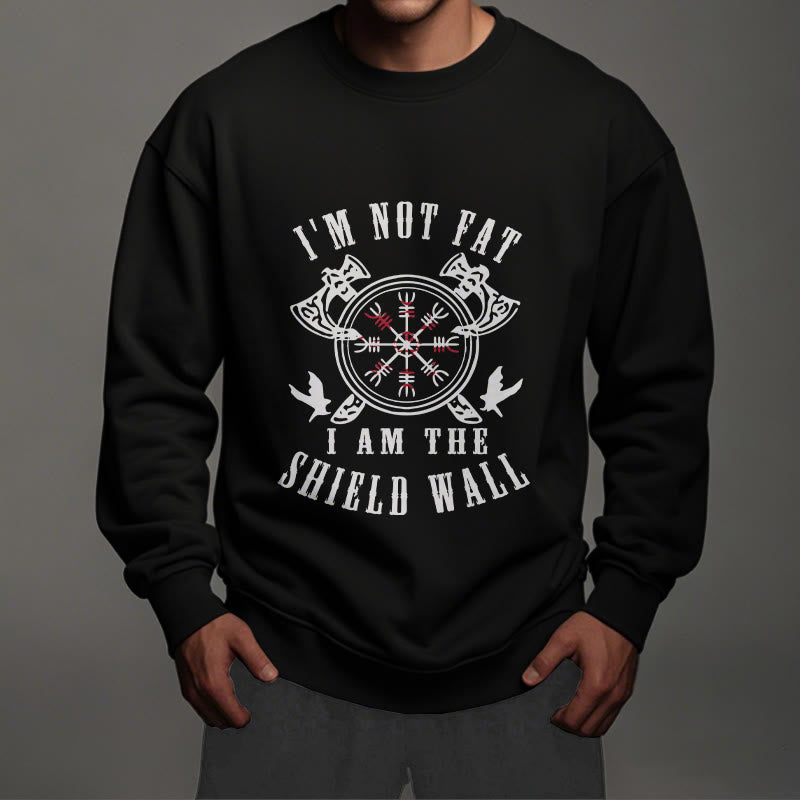 WorldNorse Ich bin der Schildwall Helm der Ehrfurcht Sweatshirt