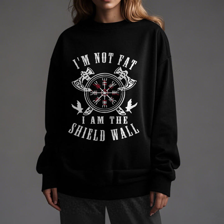 WorldNorse Ich bin der Schildwall Helm der Ehrfurcht Sweatshirt