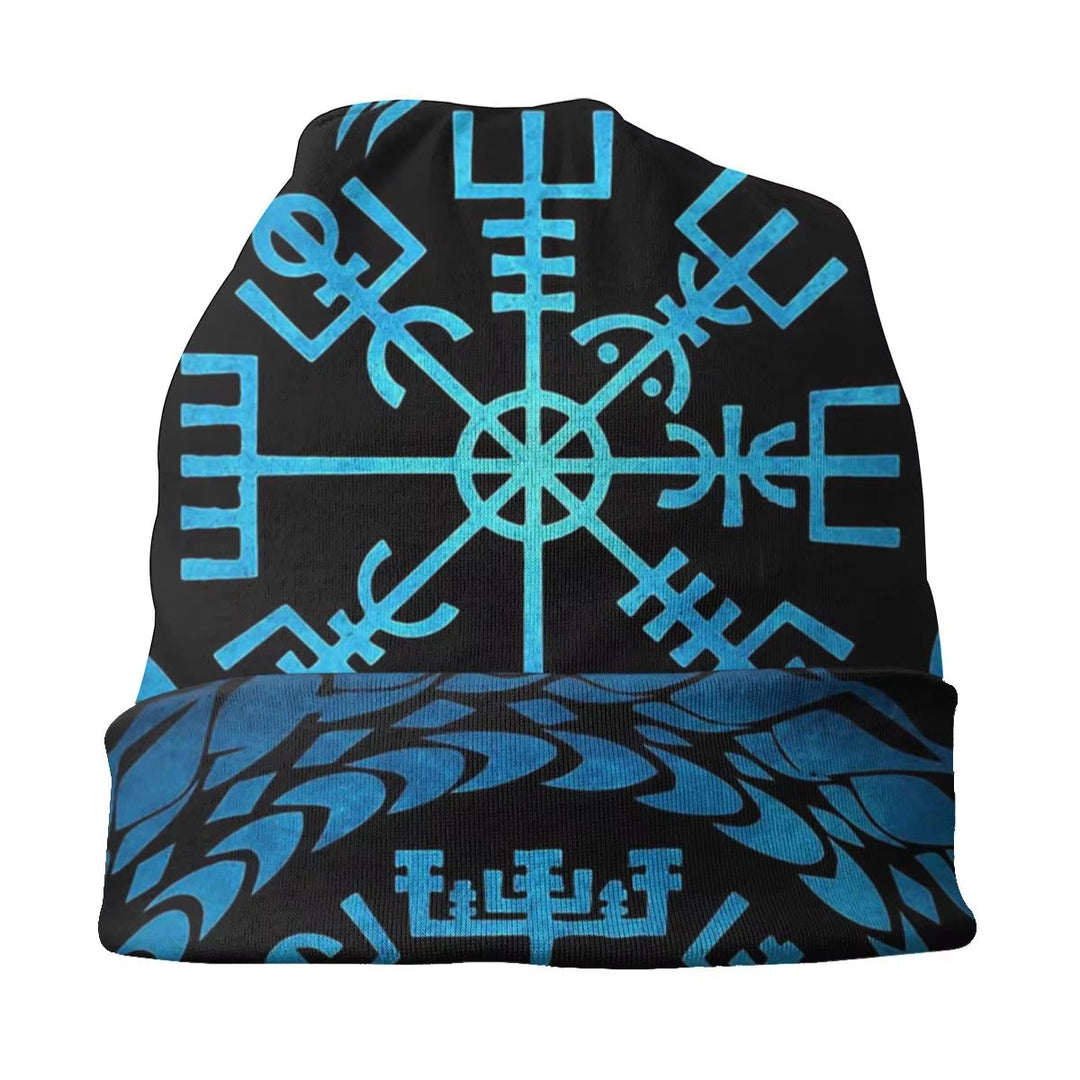 WorldNorse Vegvisir Symbol Mütze