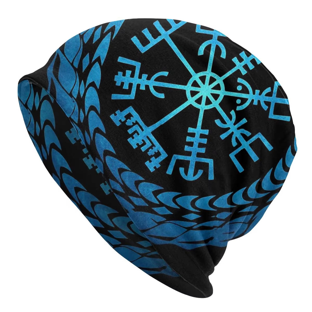 WorldNorse Vegvisir Symbol Mütze