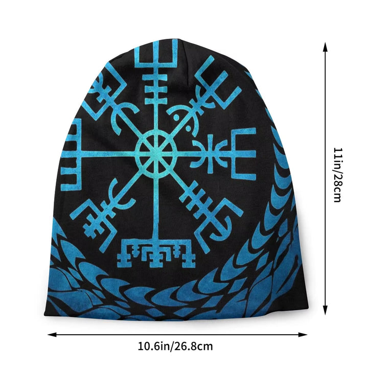 WorldNorse Vegvisir Symbol Mütze