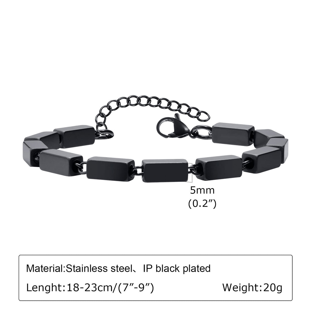 WorldNorse Punk-Armband aus Edelstahl