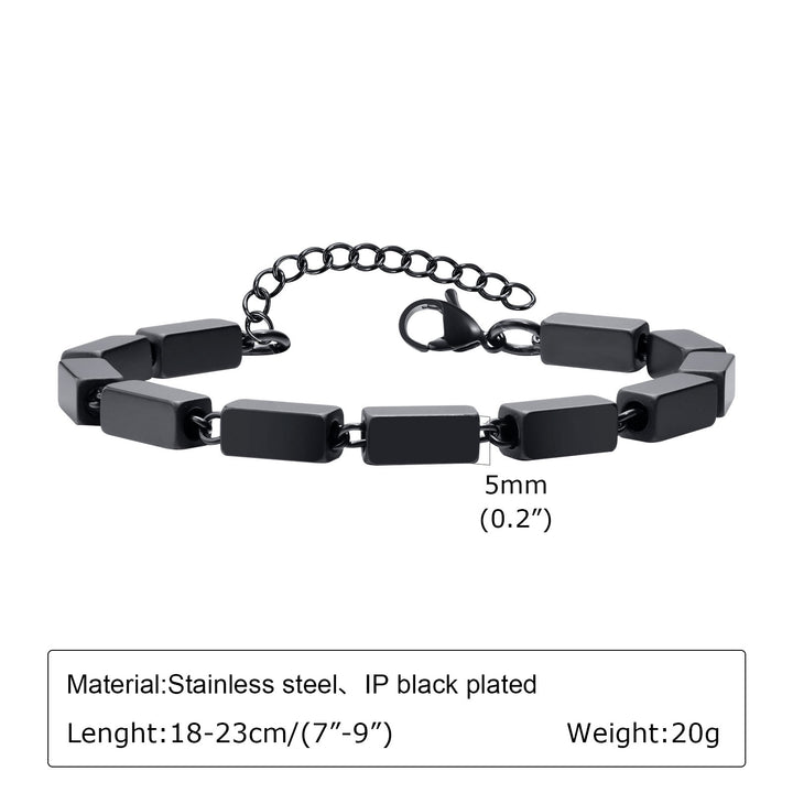 WorldNorse Punk-Armband aus Edelstahl