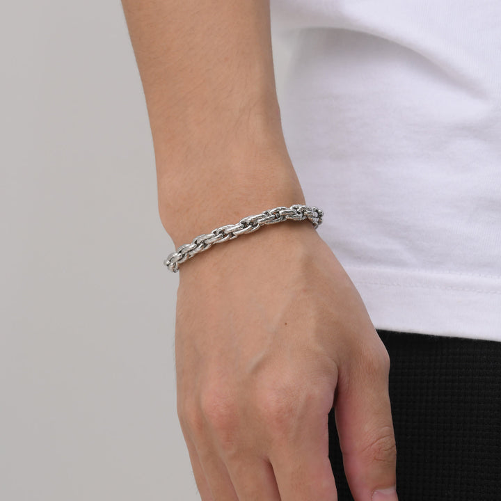 WorldNorse Punk-Armband aus Edelstahl