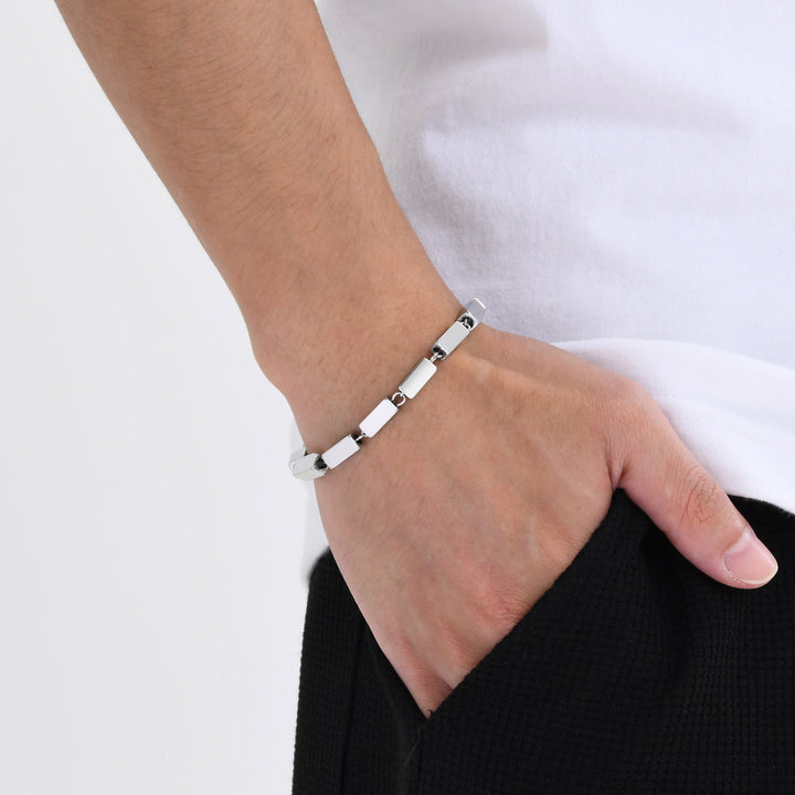 WorldNorse Punk-Armband aus Edelstahl