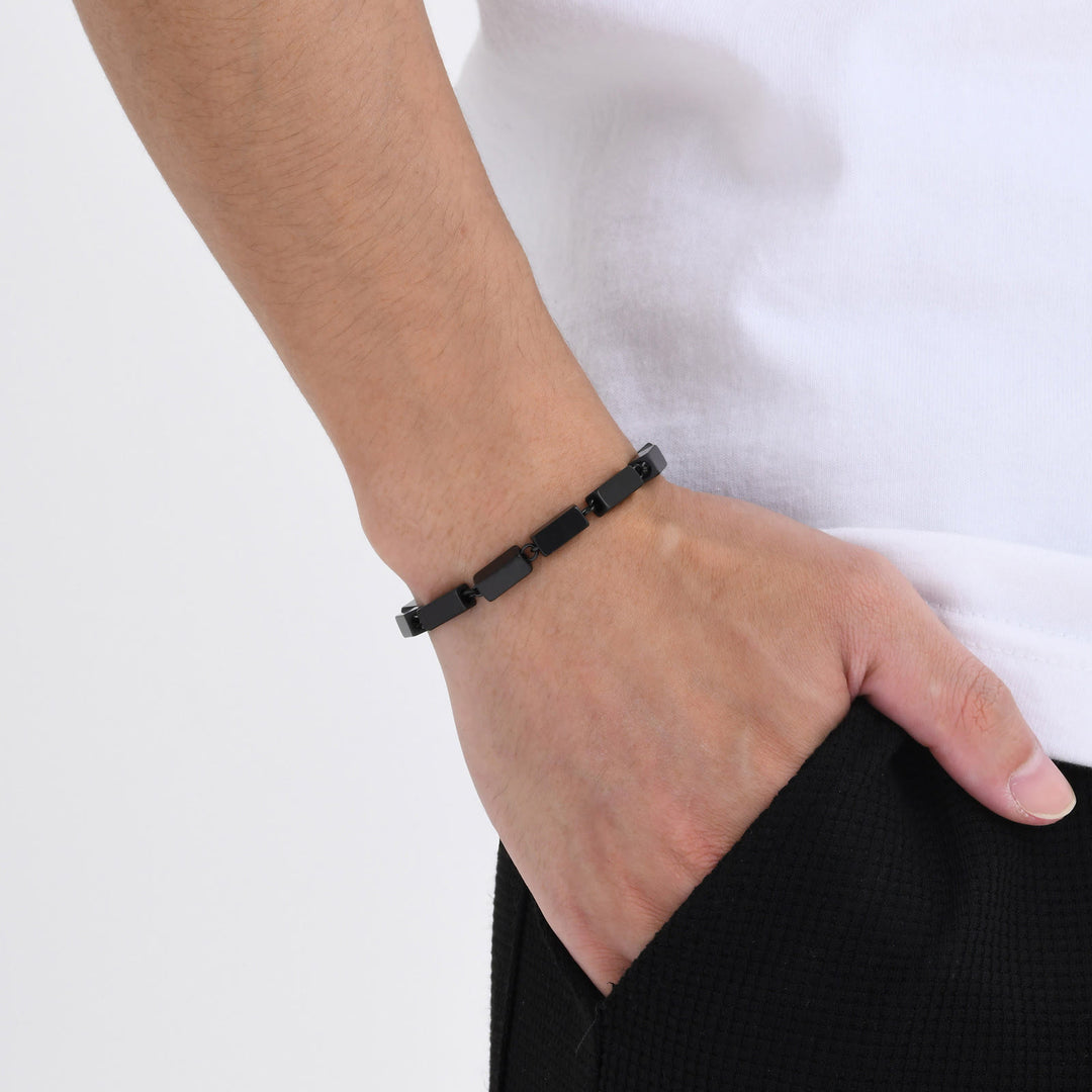 WorldNorse Punk-Armband aus Edelstahl