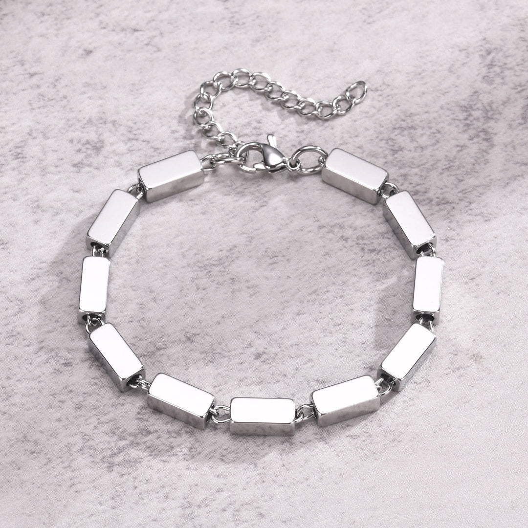 WorldNorse Punk-Armband aus Edelstahl