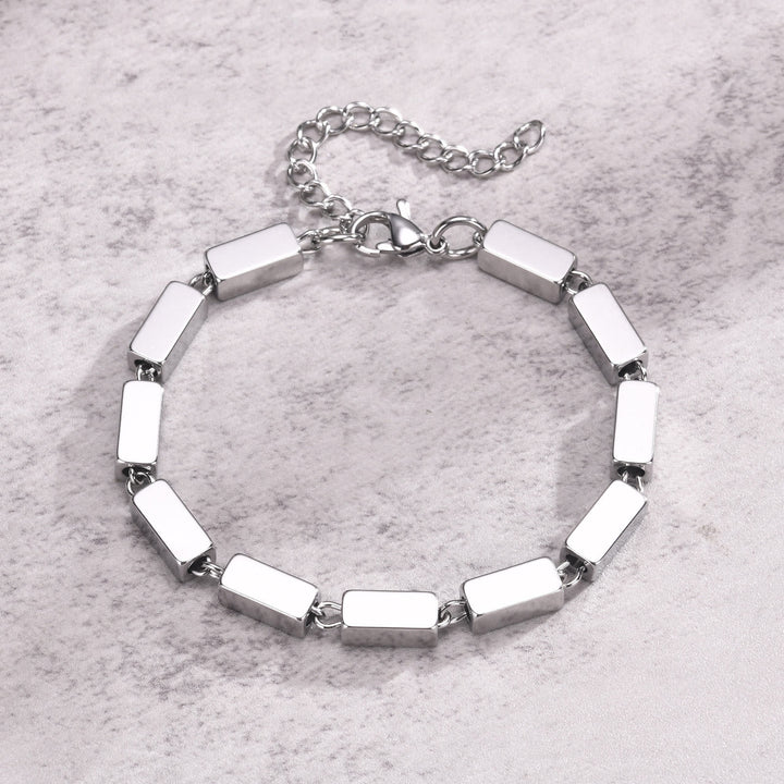 WorldNorse Punk-Armband aus Edelstahl