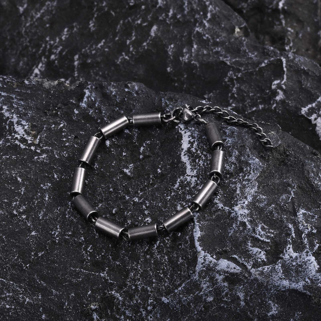 WorldNorse Punk-Armband aus Edelstahl