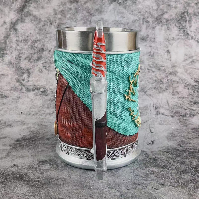 WorldNorse – Becher mit mittelalterlichem Schwert