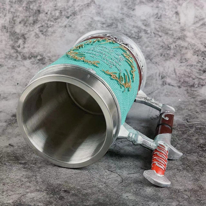 WorldNorse – Becher mit mittelalterlichem Schwert