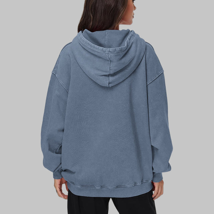 WorldNorse Fenrir Wolf Baum des Lebens gewaschen Hoodie - image 26