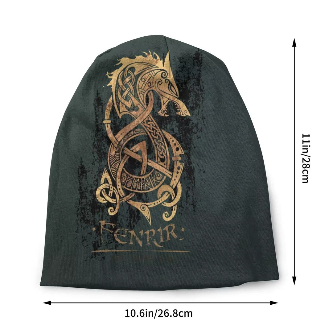 WorldNorse Fenrir Wolf Strickmütze