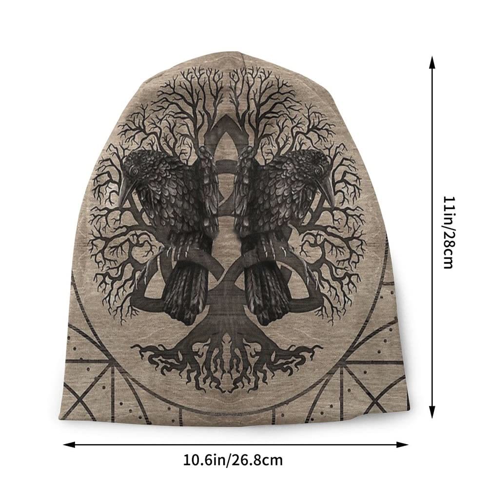 WorldNorse Baum des Lebens Triquetra Beanie