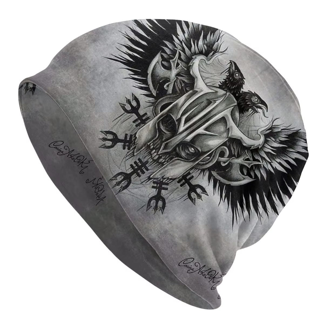 WorldNorse Helm Adler Helm der Ehrfurcht Beanie