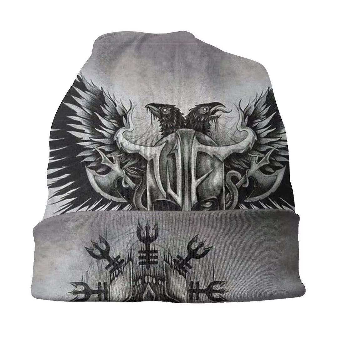 WorldNorse Helm Adler Helm der Ehrfurcht Beanie