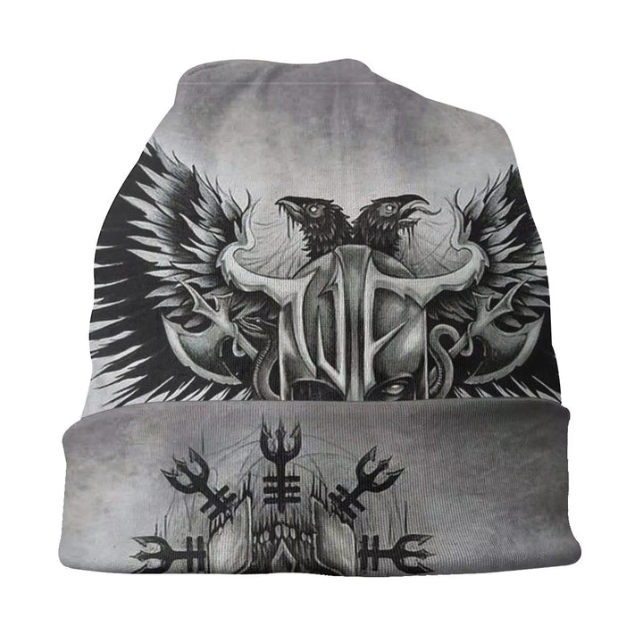 WorldNorse Helm Adler Helm der Ehrfurcht Beanie