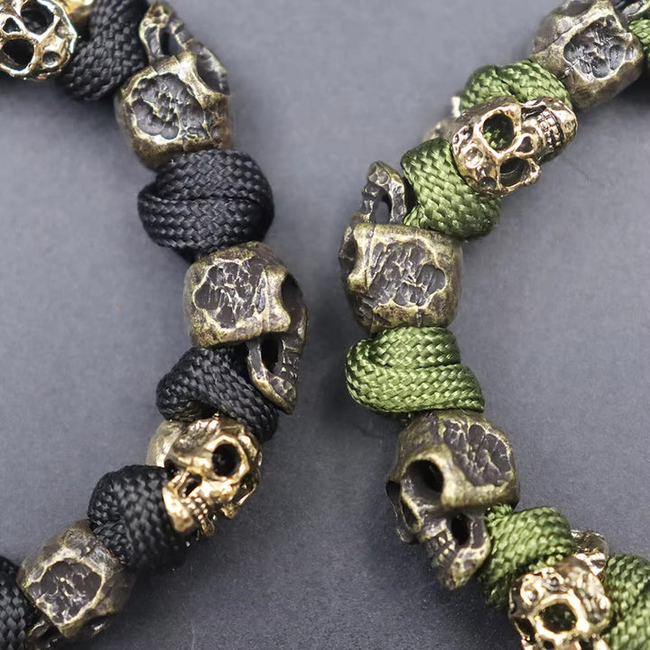 WorldNorse Totenkopf Paracord Armband