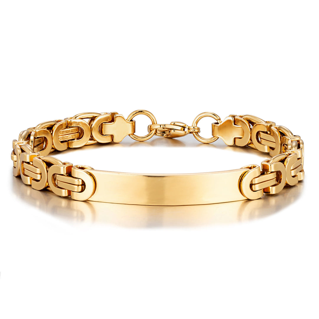 WorldNorse-Kettenarmband aus Edelstahl