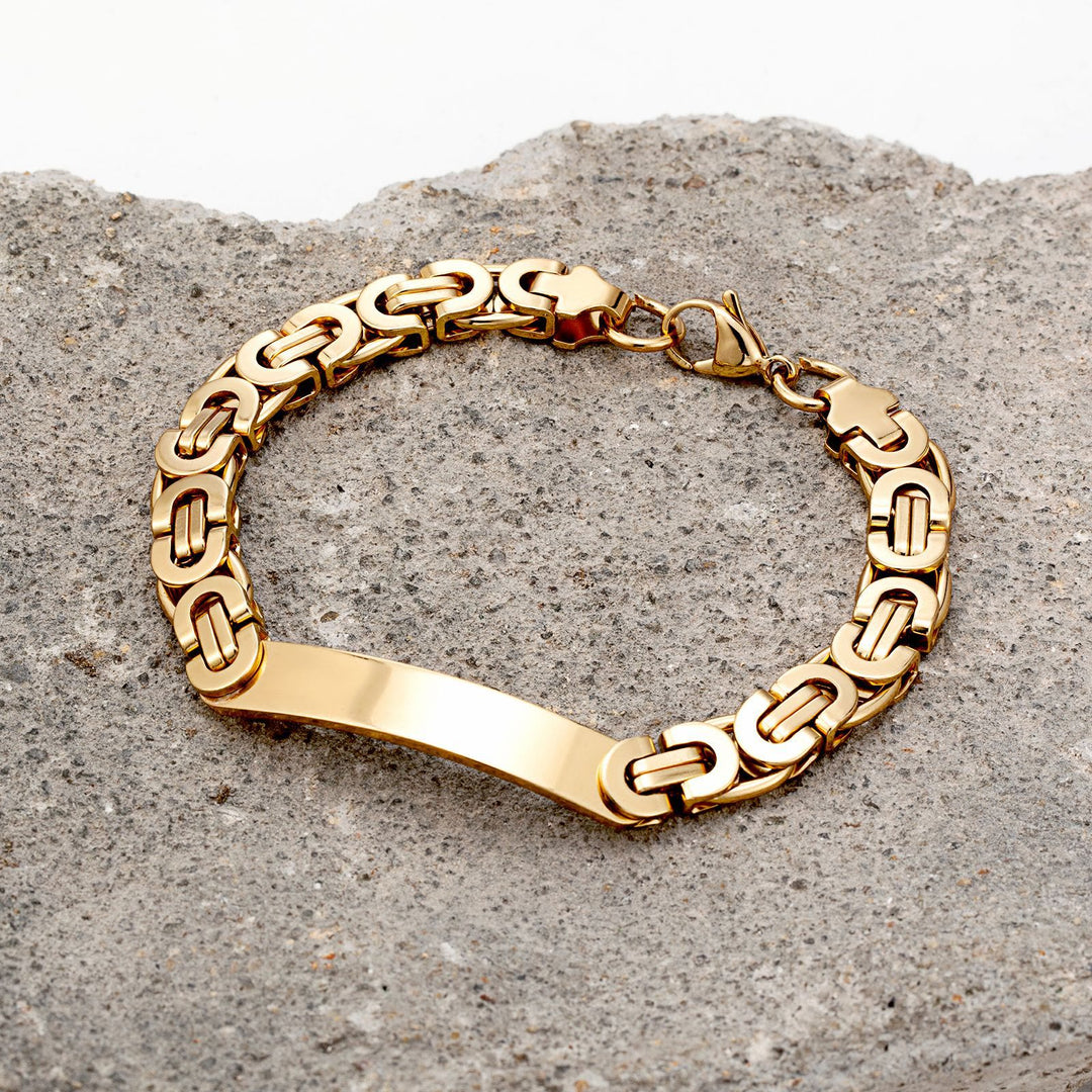 WorldNorse-Kettenarmband aus Edelstahl