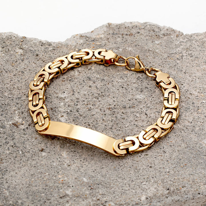 WorldNorse-Kettenarmband aus Edelstahl