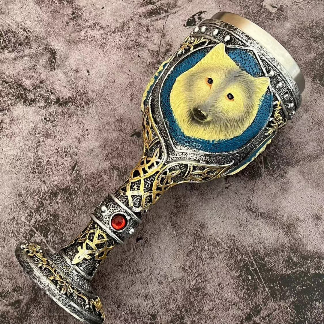 WorldNorse Wolf Keltische Tribal Tasse