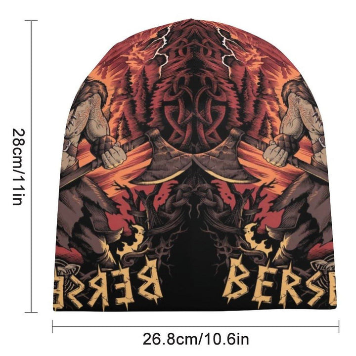 WorldNorse Wikinger Axt Berserker Beanie