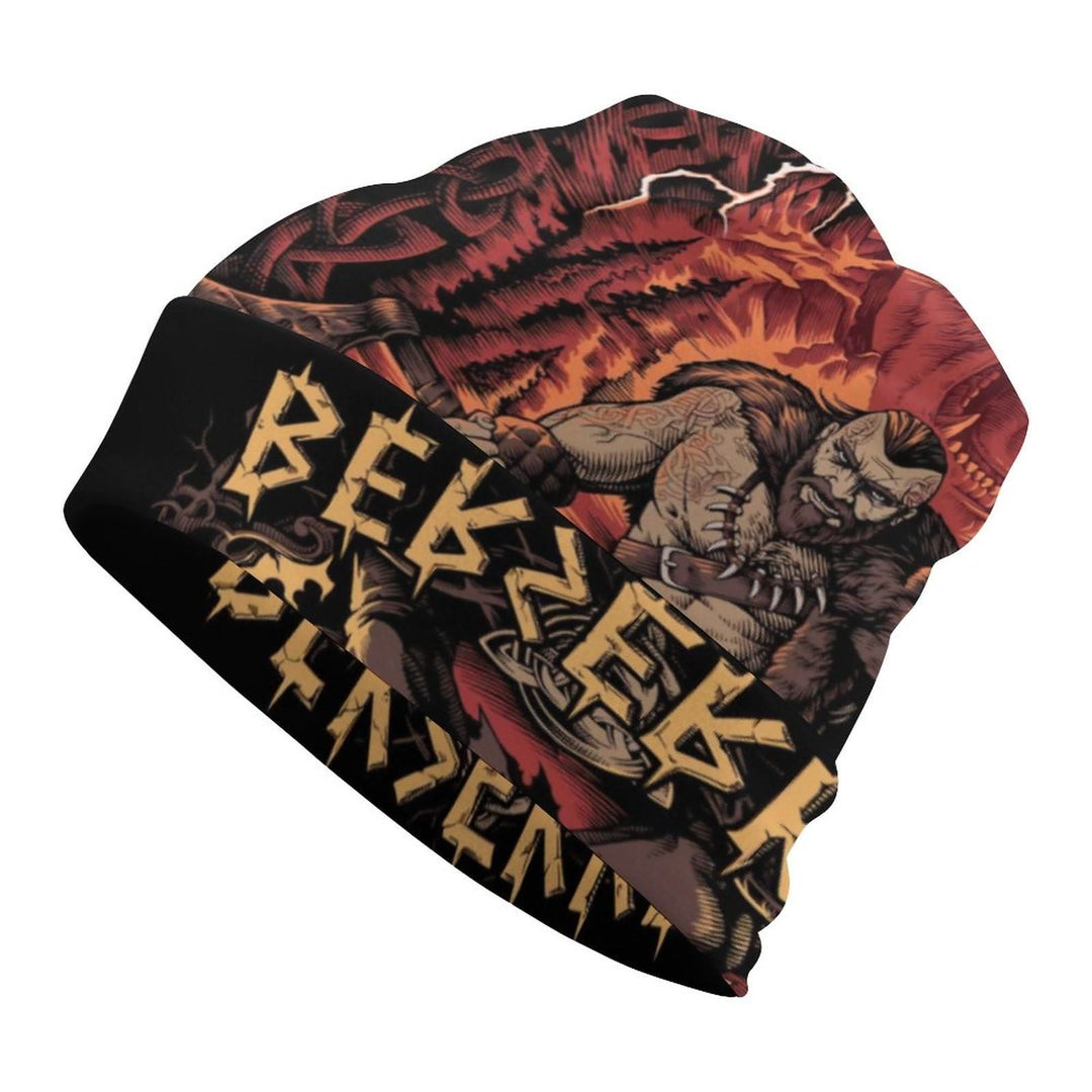 WorldNorse Wikinger Axt Berserker Beanie