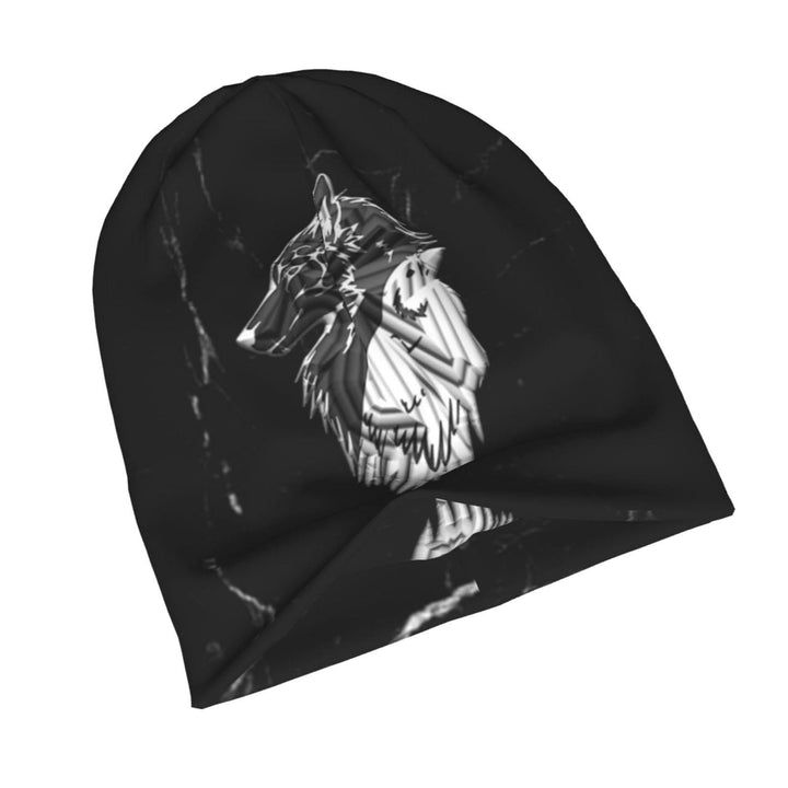 WorldNorse Wikinger Nordischer Wolf Raven Beanie