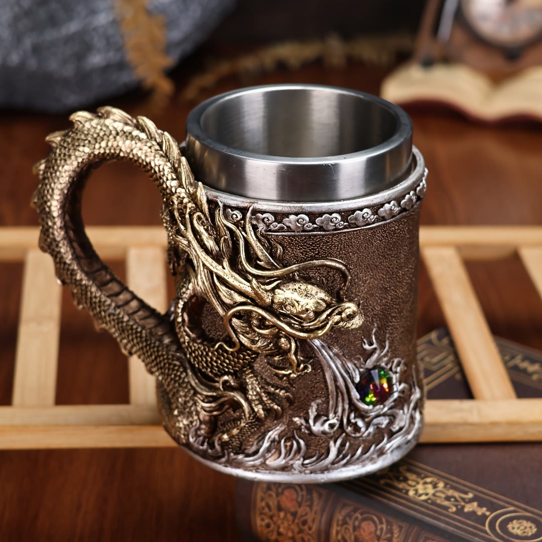 WorldNorse Flammender Drache Tasse