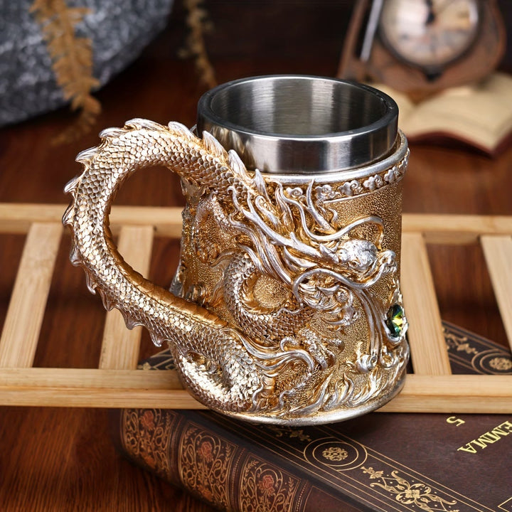 WorldNorse Flammender Drache Tasse