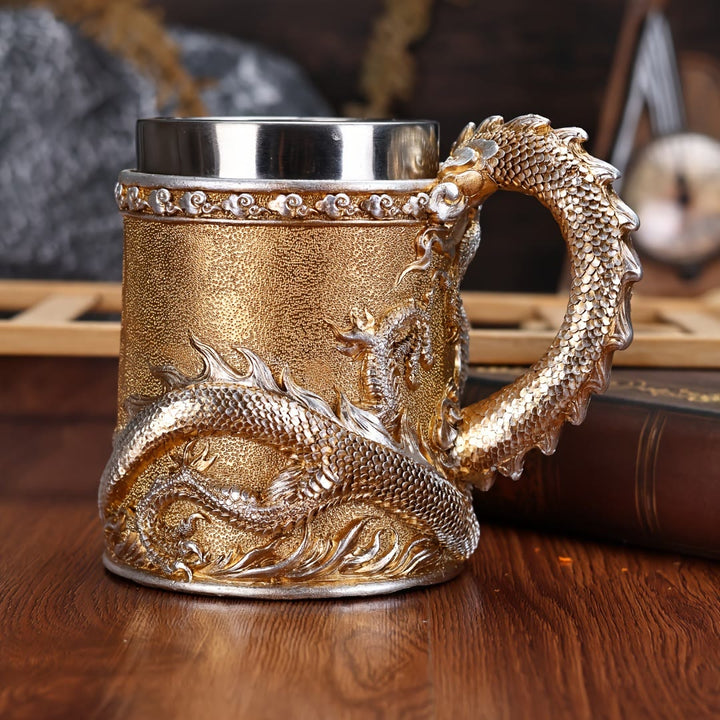 WorldNorse Flammender Drache Tasse