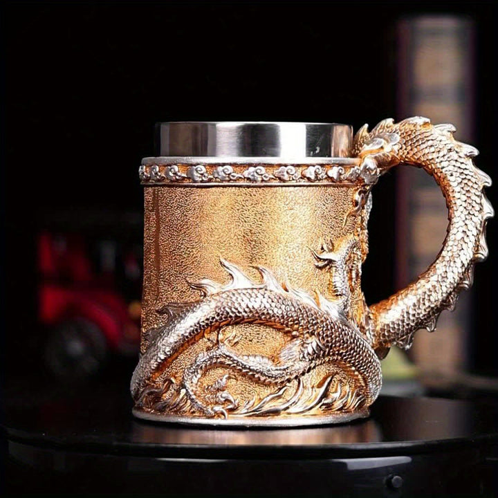 WorldNorse Flammender Drache Tasse