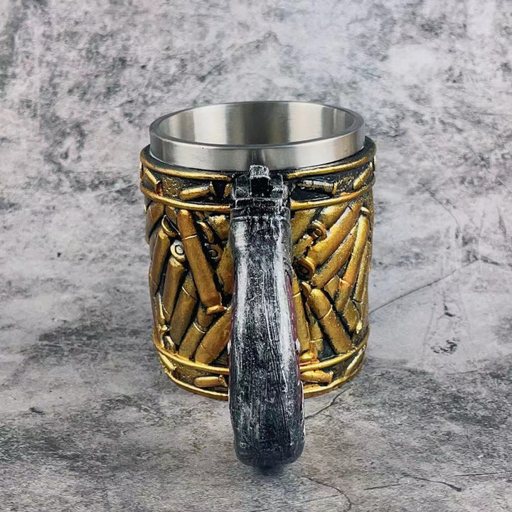 WorldNorse Revolver Bullet Tasse