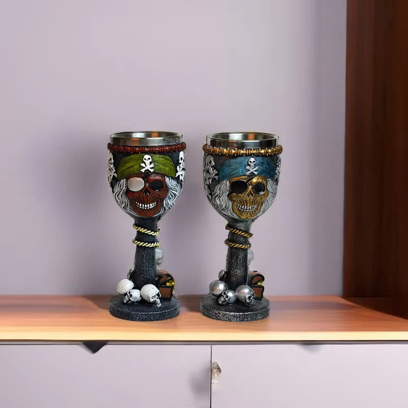 WorldNorse Piratenschädelkelch