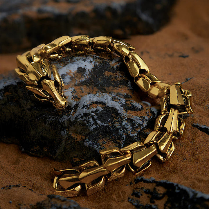 WorldNorse Die Midgardschlange - Edelstahlarmband