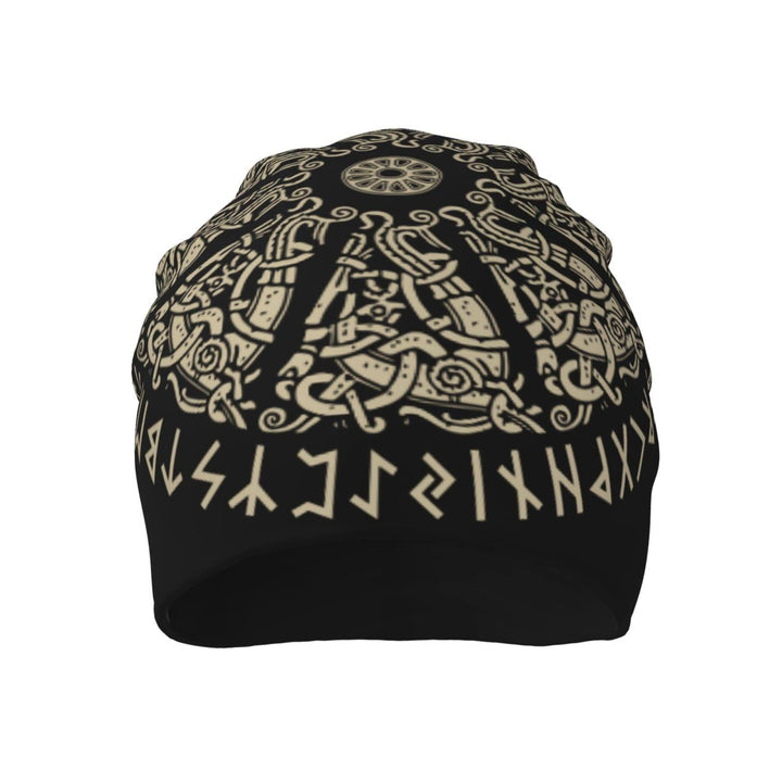 WorldNordische Wikinger-Runensymbol-Beanie