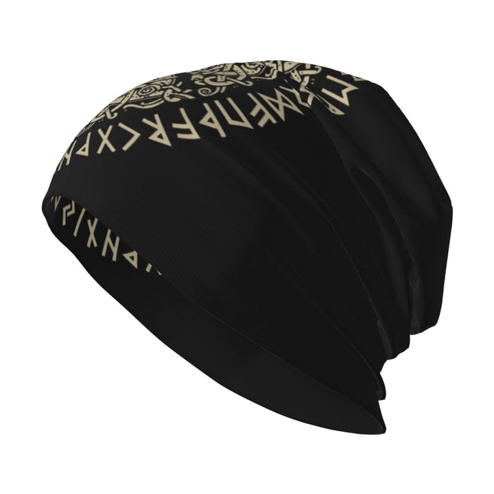 WorldNordische Wikinger-Runensymbol-Beanie