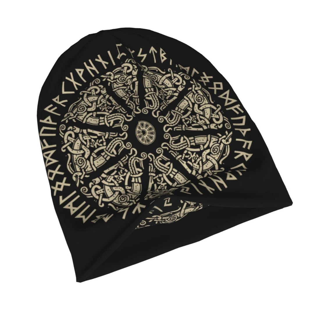 WorldNordische Wikinger-Runensymbol-Beanie