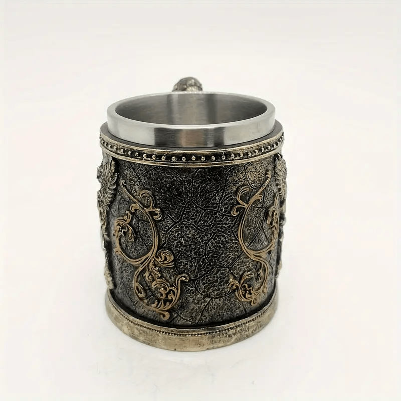 WorldNorse 3D-Relief-Wikinger-Tasse